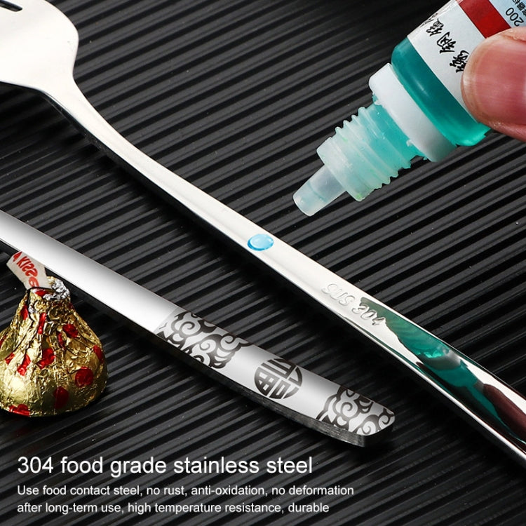 Stainless Steel Tableware Student Office Worker Portable Tableware Set