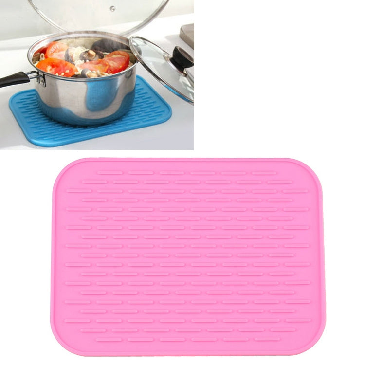 Thicken Colorful Silicone Insulation Mat European Anti-burning Pot Pad Table Waterproof  Phone Pad
