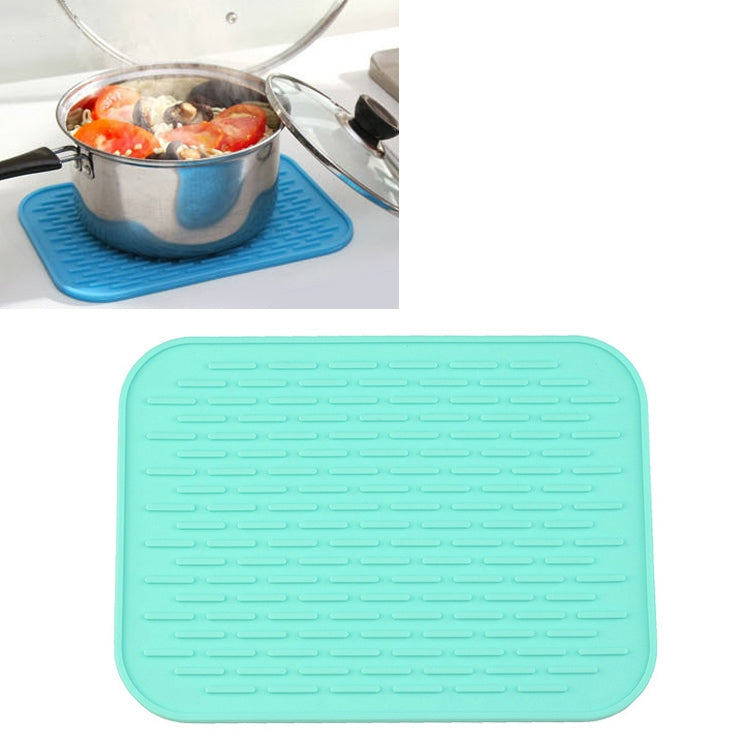Thicken Colorful Silicone Insulation Mat European Anti-burning Pot Pad Table Waterproof  Phone Pad