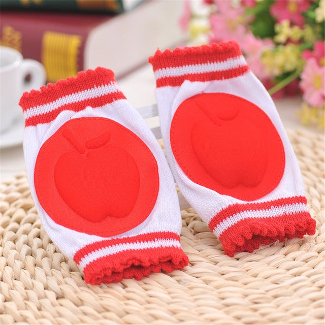 Baby Toddlers Learn To Walk Anti Slip Knee Protector Breathable Knee Pad, 13*9CM (Yellow), 13*9CM (Green ), 13*9CM (Pink), 13*9CM (Red, 13*9CM (Blue)