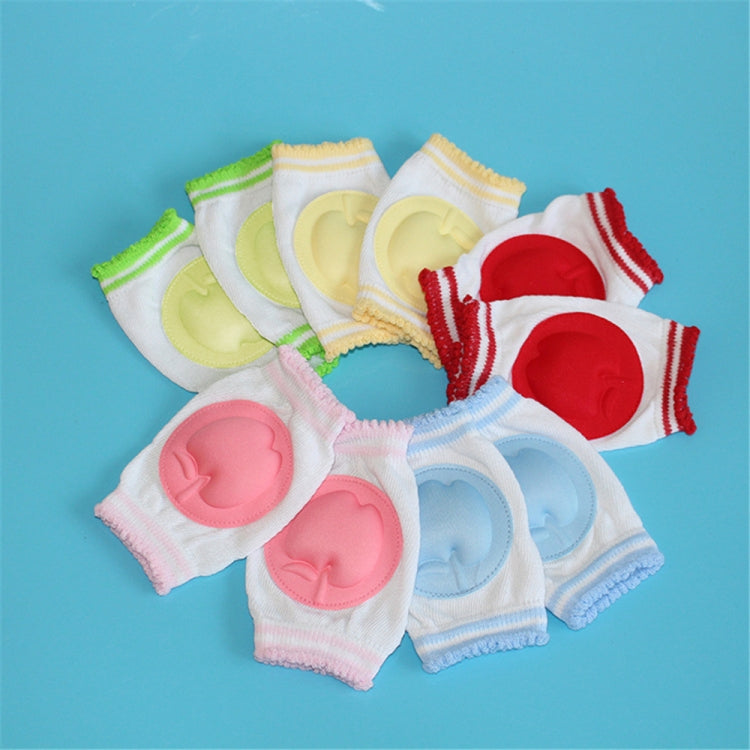 Baby Toddlers Learn To Walk Anti Slip Knee Protector Breathable Knee Pad, 13*9CM (Yellow), 13*9CM (Green ), 13*9CM (Pink), 13*9CM (Red, 13*9CM (Blue)