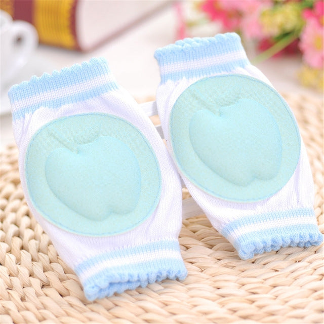 Baby Toddlers Learn To Walk Anti Slip Knee Protector Breathable Knee Pad, 13*9CM (Yellow), 13*9CM (Green ), 13*9CM (Pink), 13*9CM (Red, 13*9CM (Blue)
