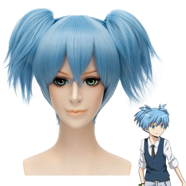 Anime Assassination Classroom Shiota Nagisa Ponytails Wig Cosplay Costume Synthetic Hair