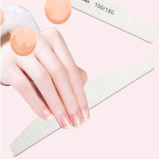 4 PCS Nail File Sandpaper Nail Sanding Grinding Polishing Manicure Care Tools