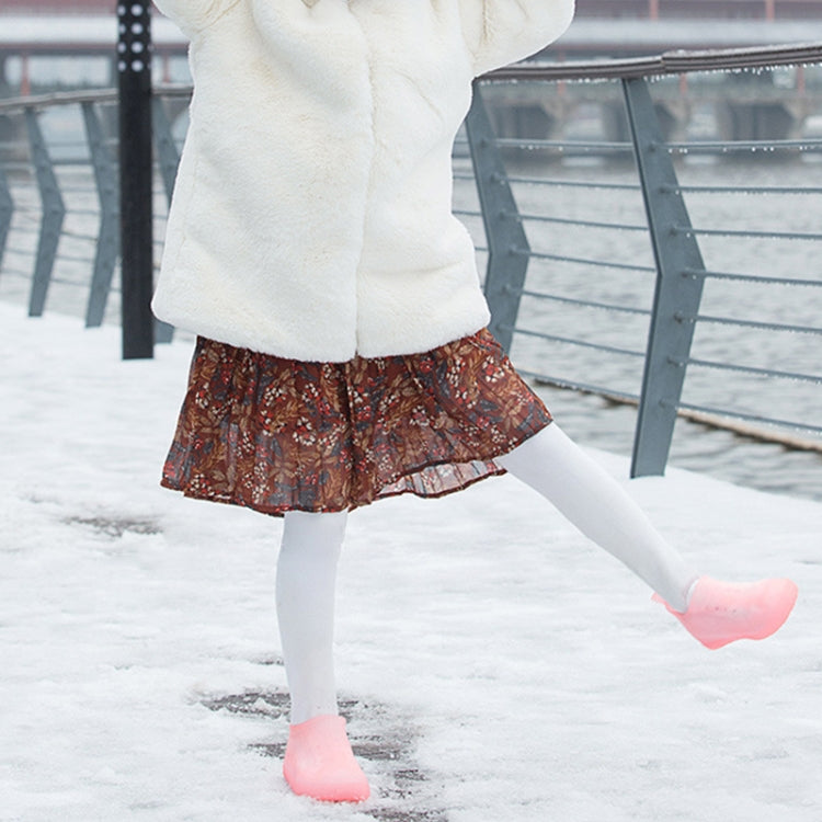 Portable Rain Boots Non-Slip Reusable Waterproof PVC Shoes Covers