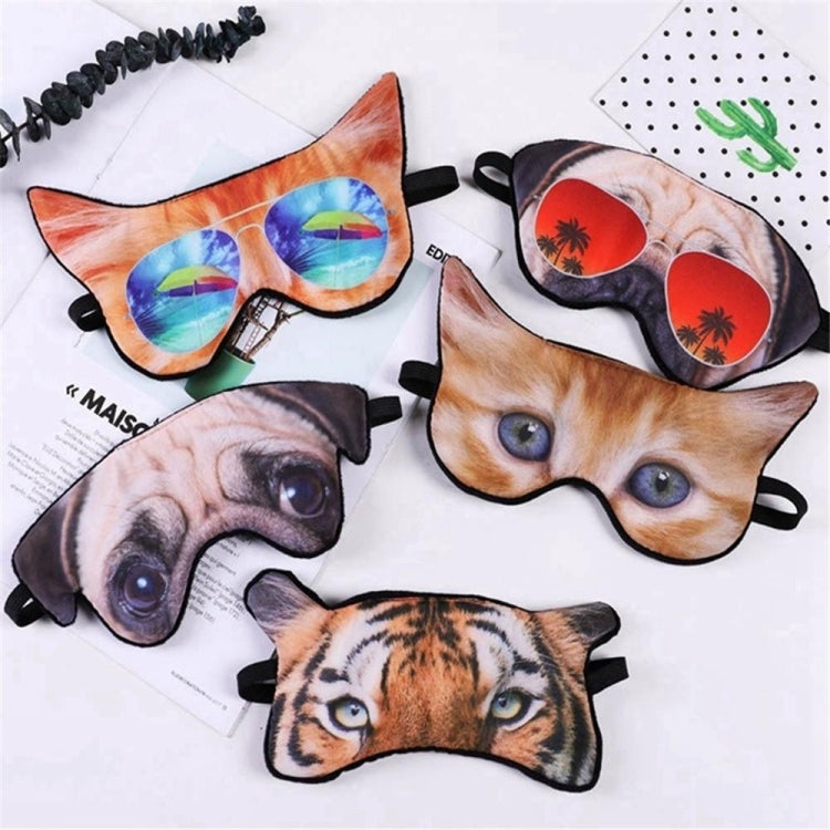 3D Eye Mask Shading Sleeping Cartoon Animal Printed Eye Mask