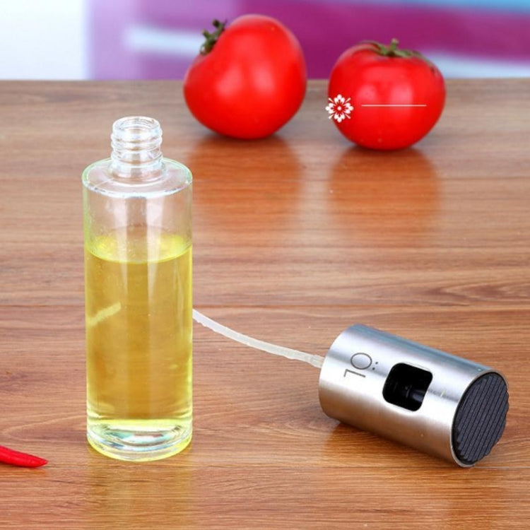 Stainless Steel Glass Olive Pump Spray Bottle Oil Sauce Vinegar Bottle Oil Dispenser