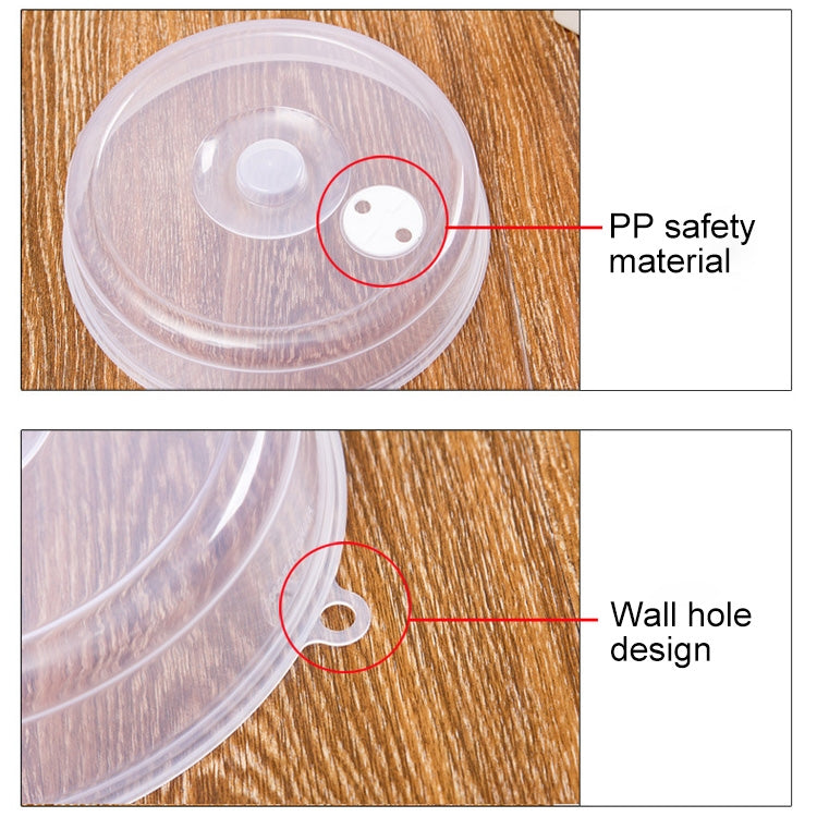 Kitchen Transparent Refrigerator Fresh-keeping Sealed Lid Microwave Oven Heating Lid Stackable Fresh Bowl Lid