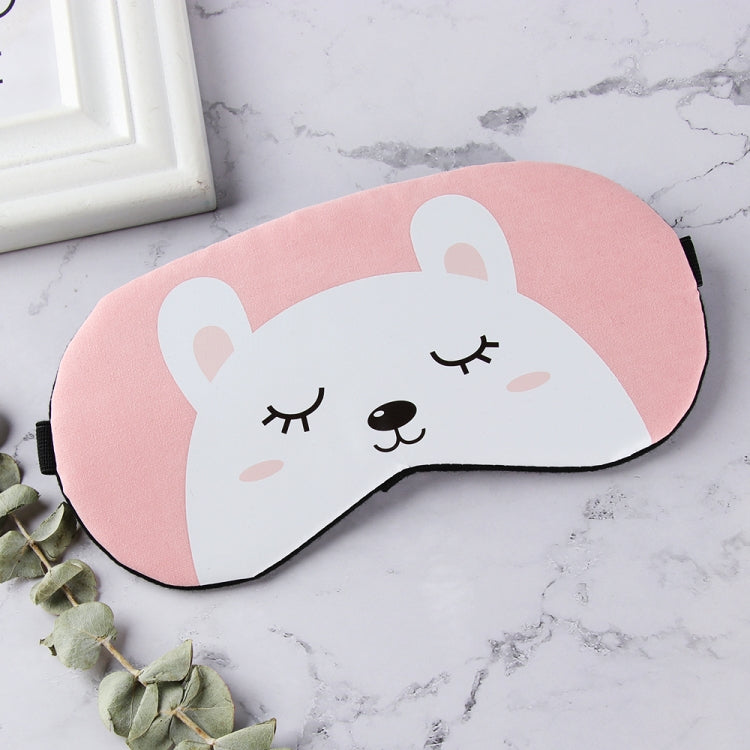 Cartoon Animal Cute Sleep Eye Mask Eyeshade Cover Massage Relax Eye Mask