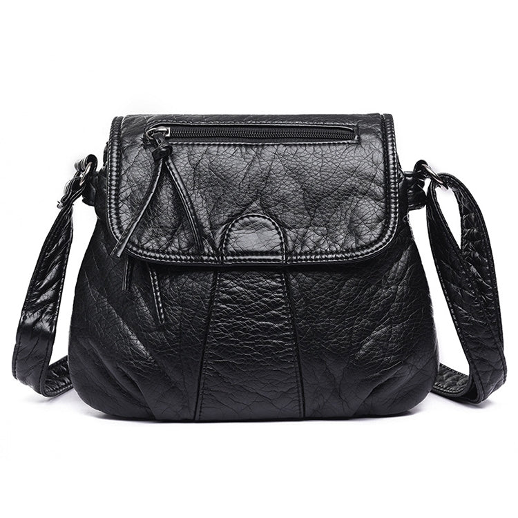 Women Messenger Bags Soft Washed PU Leather Bag Fashion Female Purses and Handbag