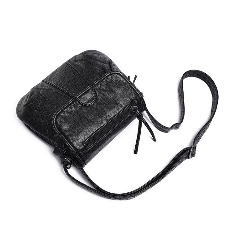 Women Messenger Bags Soft Washed PU Leather Bag Fashion Female Purses and Handbag