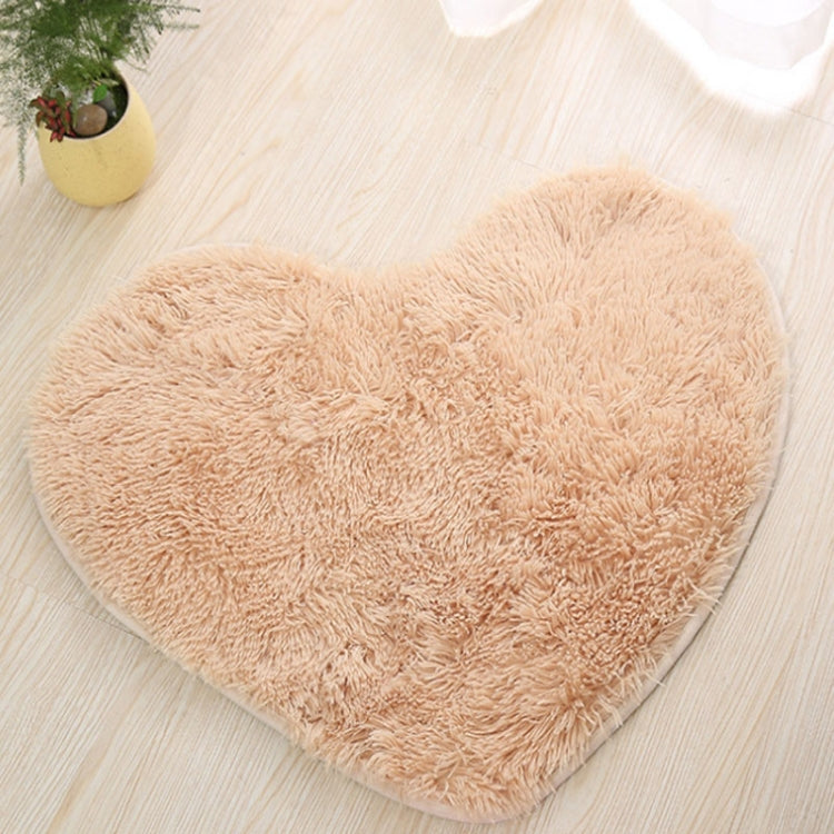 Heart Shape Non-slip Bath Mats Kitchen Carpet Home Decoration