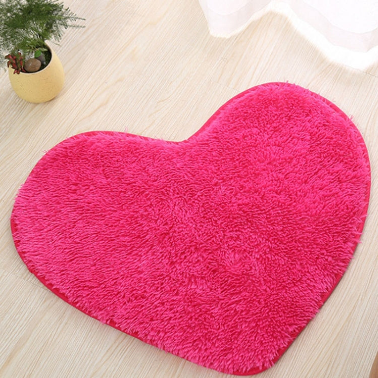 Heart Shape Non-slip Bath Mats Kitchen Carpet Home Decoration, 30*40CM, 40*50CM