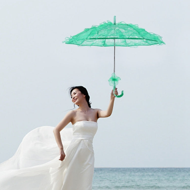 Wedding Parties Bridal Lace Cotton Umbrella Dancing Photography Prop Umbrella