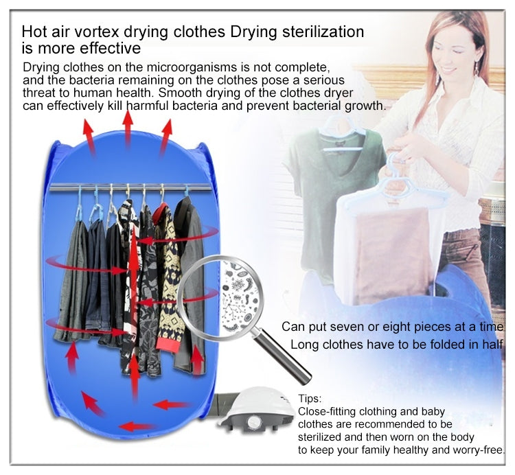 Foldable Free Installation Portable Household Mini Clothes Dryer