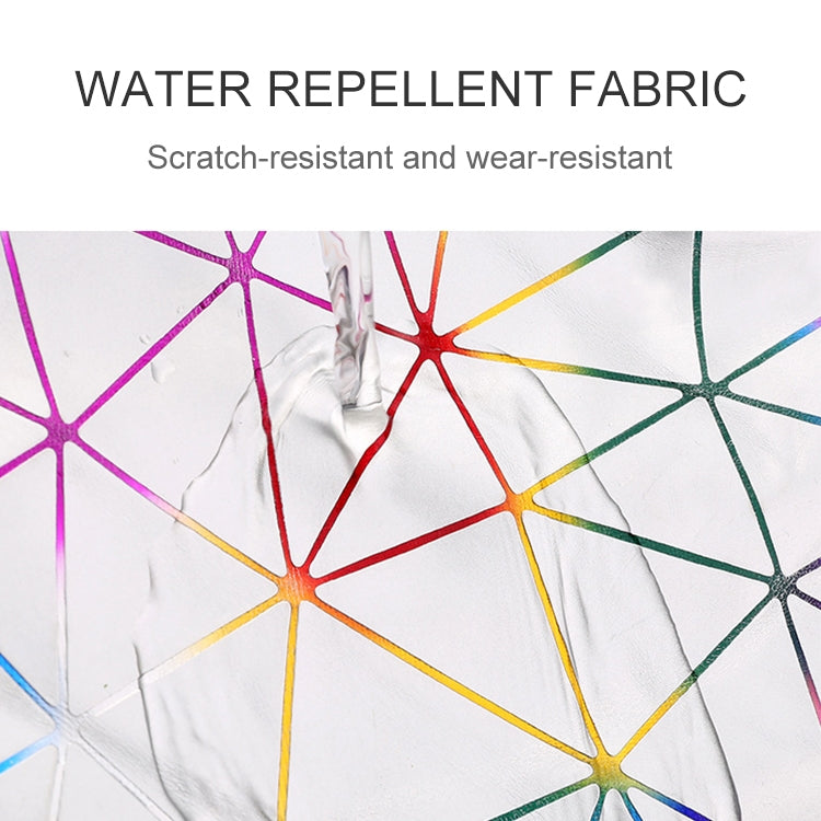 Laser Pattern PU Leather Waist Bags Women Fanny Pack Single Shoulder Bag