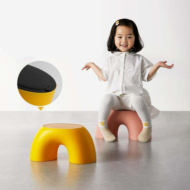 Simple Circular Small Bench Home Round Children Stool for Shoe Stool