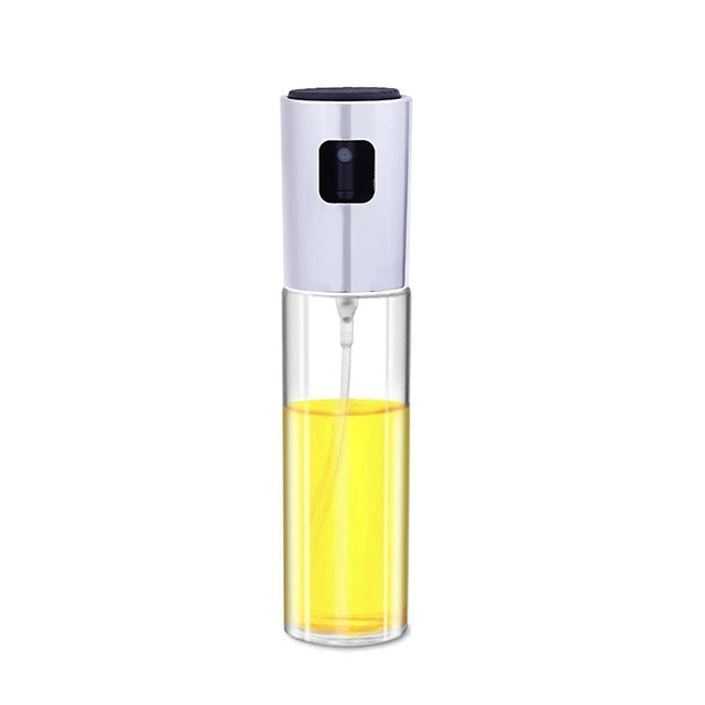Kitchen Glass Olive Oil Spray Bottle Vinegar Oil Sprayer Seasoning Bottle