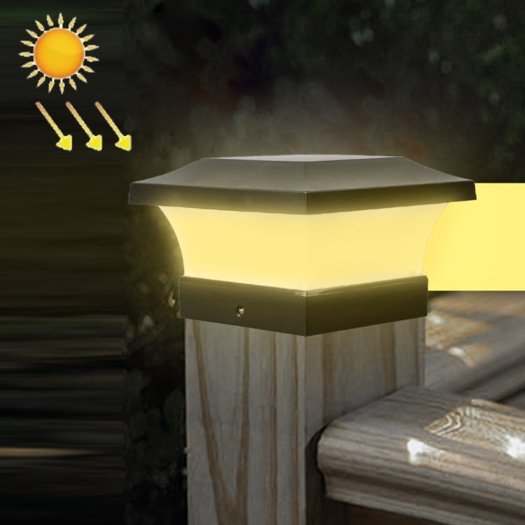 Solar LED Waterproof Outdoor Column Light Courtyard Lighting Lamp