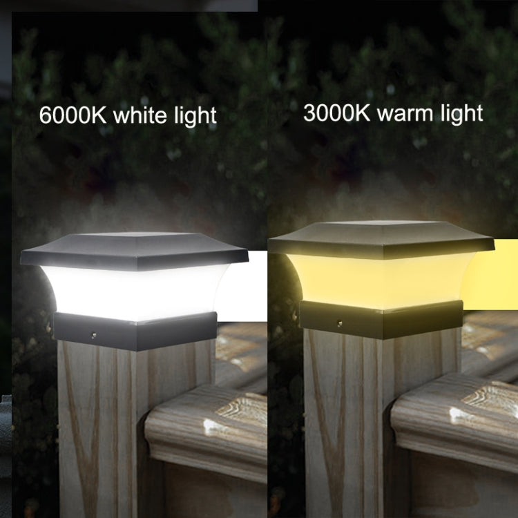 Solar LED Waterproof Outdoor Column Light Courtyard Lighting Lamp