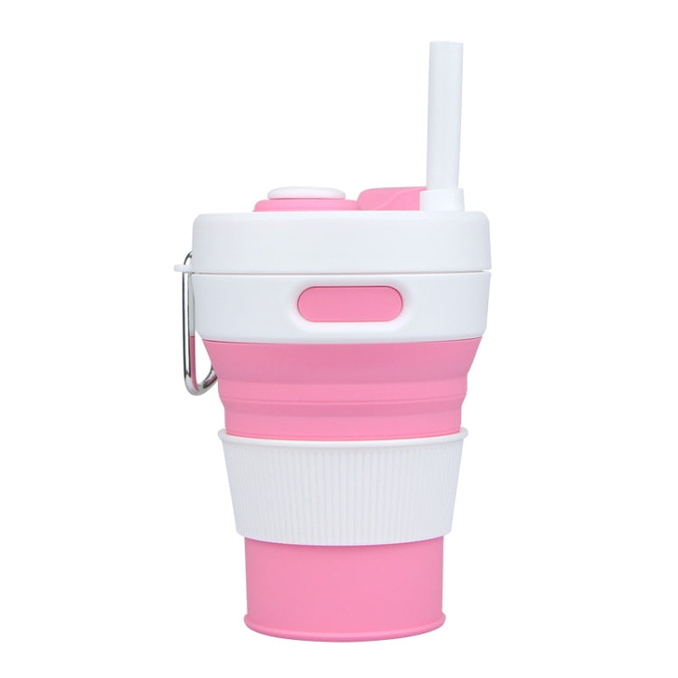 350ML Folding Portable Silicone Telescopic Drinking Coffee Cup Multi-function Silica Cup Travel