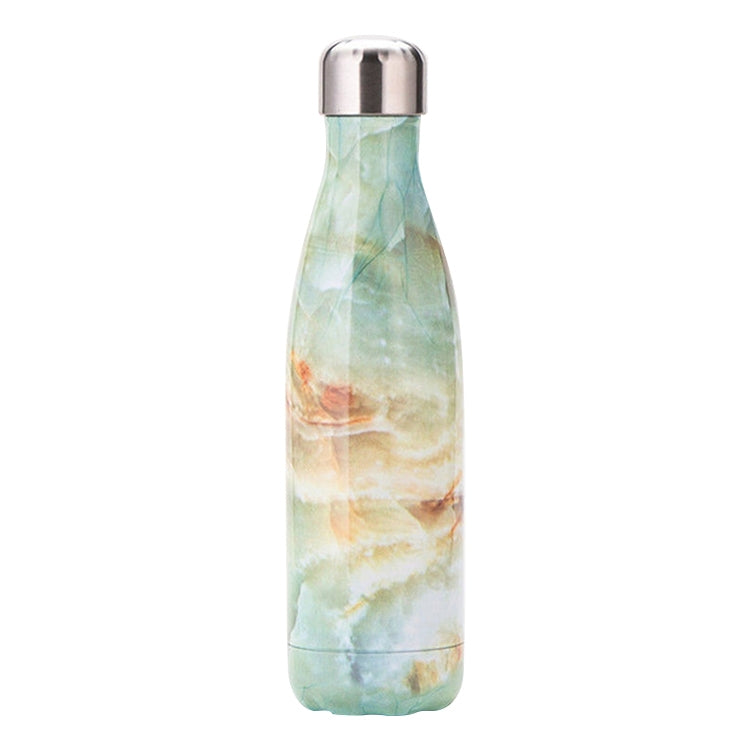 Thermal Cup Vacuum Flask Heat Water Bottle Portable Stainless Steel Sports Kettle, 500ml