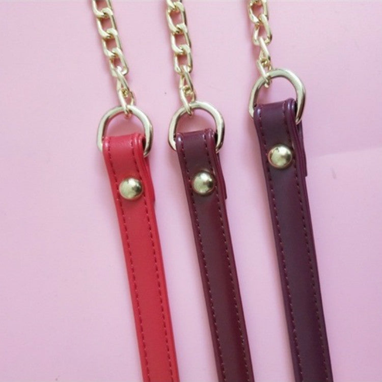 Women Bag PU Leather Chain Long Shoulder Strap Bag Accessories