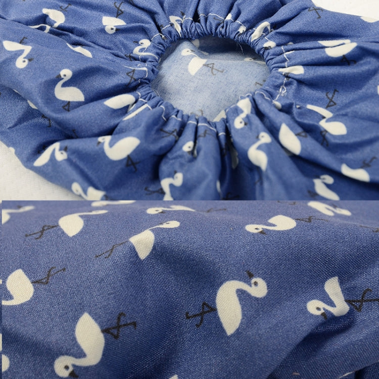 2 Pair Thicken Reusable Elastic Shoe Cover Home Indoor Antiskid Overshoes Flamingo Dust Waterproof Shoe Cover