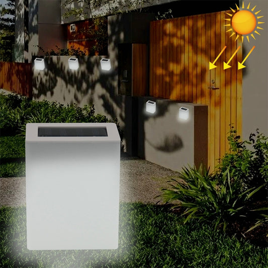 Solar Energy Saving Lamp Outdoor Garden Fence Wall Light