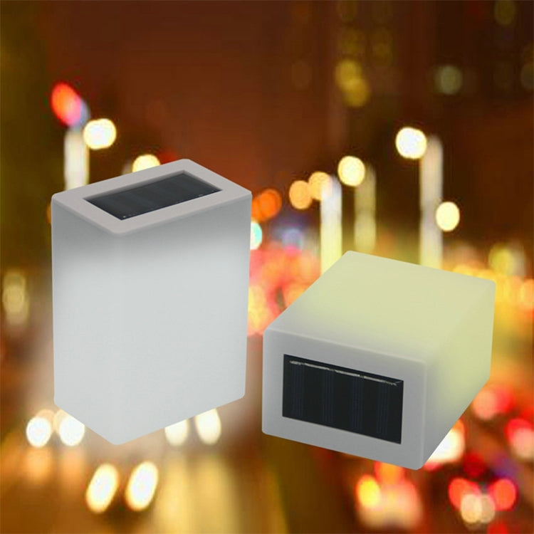 Solar Energy Saving Lamp Outdoor Garden Fence Wall Light