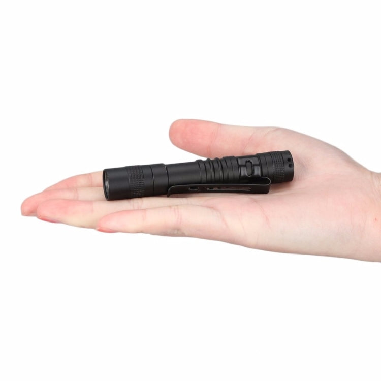Mini LED Pen-shaped Strong Flashlight Pen Clip Torch