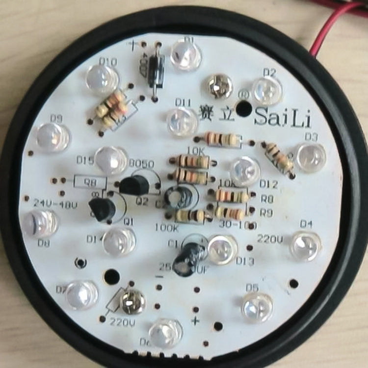 LED Strobe Warning Light Indicating Engineering Lights Fault Lights Flashing Mini Security Lights