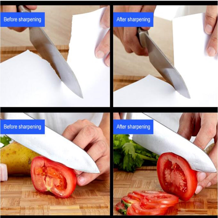 Double Sided Knife Sharpener Super Fine Grinder Sharpen Tool