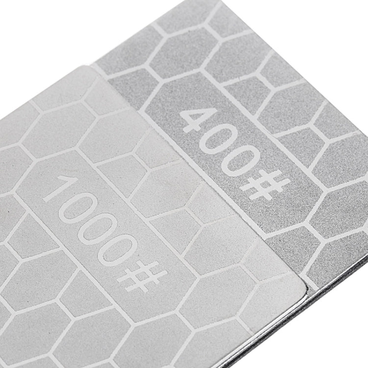 Square Knife Sharpener Whetstone Stone Disc Grit Kitchen Tools