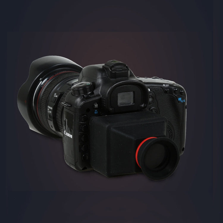 SQ-886 3x SLR Micro Single Screen Magnifying Viewfinder Shading Sun Hood