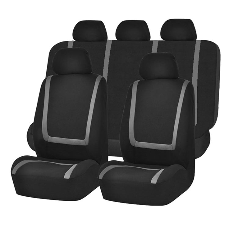 Universal Car Seat Cover Polyester Fabric Automobile Seat Covers Car Seat Cover Vehicle Seat Protector Interior Accessories
