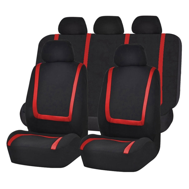 Universal Car Seat Cover Polyester Fabric Automobile Seat Covers Car Seat Cover Vehicle Seat Protector Interior Accessories