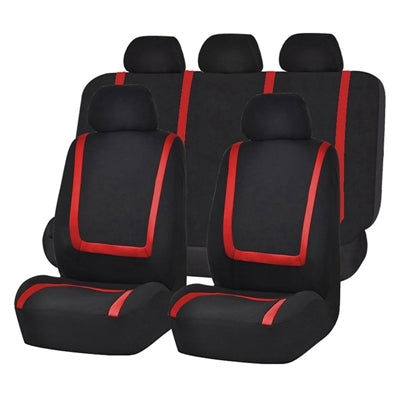 Universal Car Seat Cover Polyester Fabric Automobile Seat Covers Car Seat Cover Vehicle Seat Protector Interior Accessories