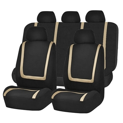 Universal Car Seat Cover Polyester Fabric Automobile Seat Covers Car Seat Cover Vehicle Seat Protector Interior Accessories