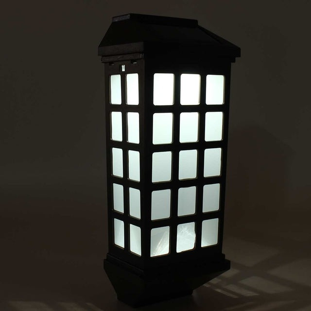 Extended Outdoor Solar Wall Lamp IP65 Waterproof Courtyard Garden Villa Wall Fence Stair Light