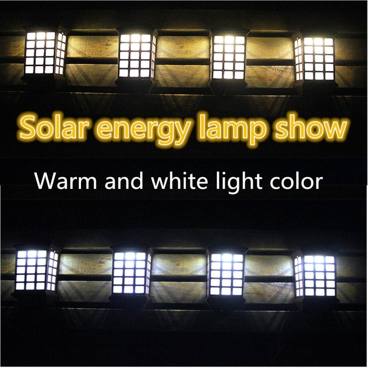Extended Outdoor Solar Wall Lamp IP65 Waterproof Courtyard Garden Villa Wall Fence Stair Light