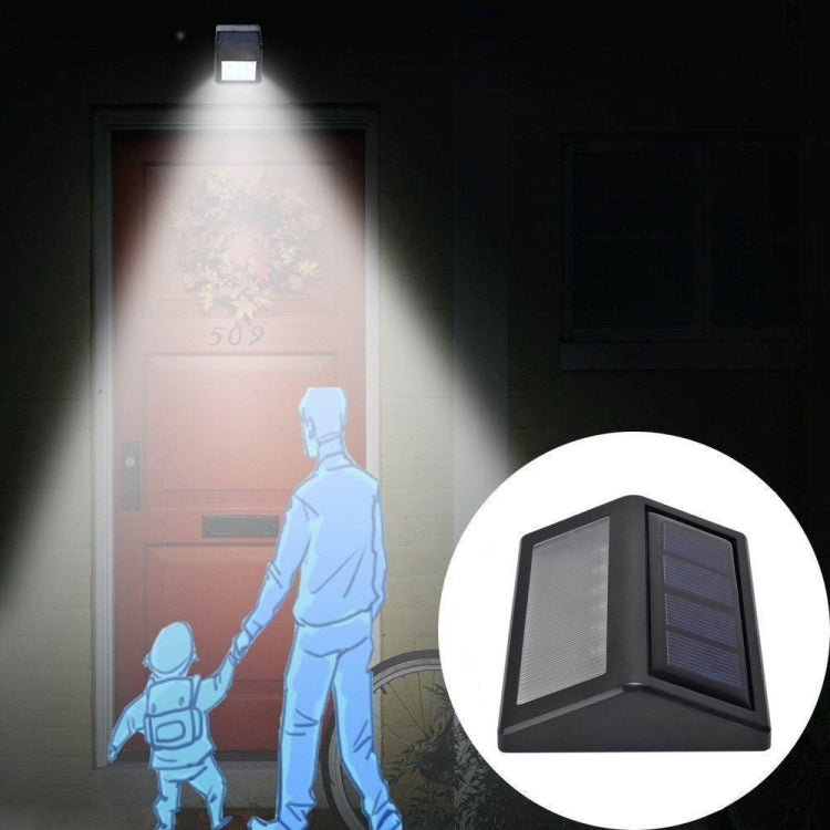 6 LEDs Solar Power IP55 Waterproof Light Sensor Wall Light Deck Lights