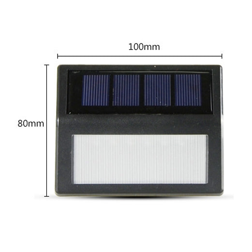 6 LEDs Outdoor IP65 Waterproof Garden Lamp LED Solar Power Light Sensor Emergency Wall Light
