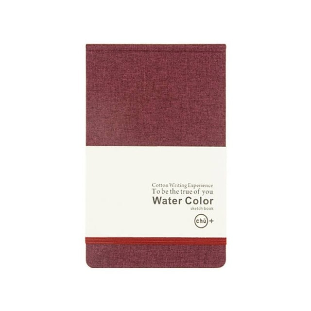 A5 Cotton Cloth Watercolor Blank Notepad Child Painting Sketch Doodle Notebook