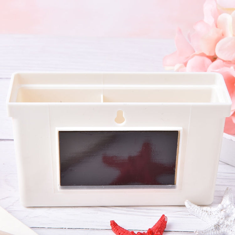 2 PCS Magnetic Plastic Storage Box Drawer Blackboard Chalk Pens Desk Storage Organiser Home Storage Boxes