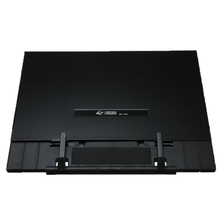 Portable Lazy Book Stand Frame Reading Desk Holder with 7 Tilt Adjustable Grooves