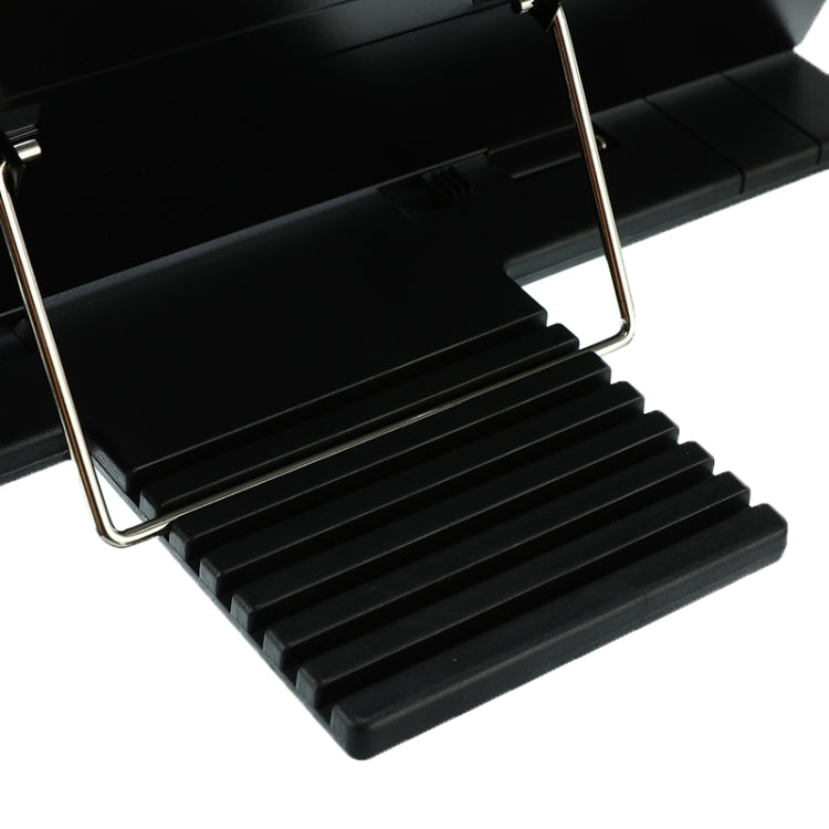 Portable Lazy Book Stand Frame Reading Desk Holder with 7 Tilt Adjustable Grooves