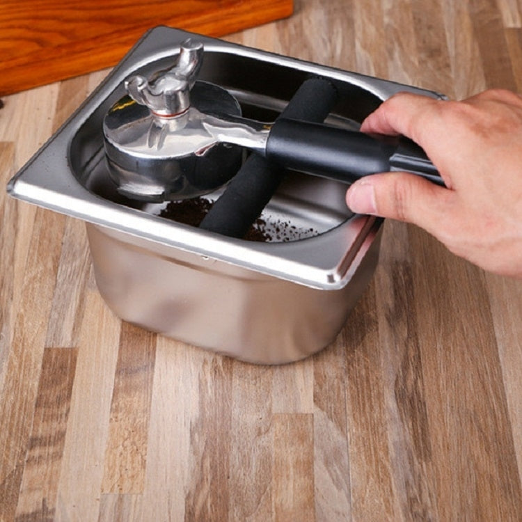 Stainless Steel Coffee Grounds Bucket Coffee Box