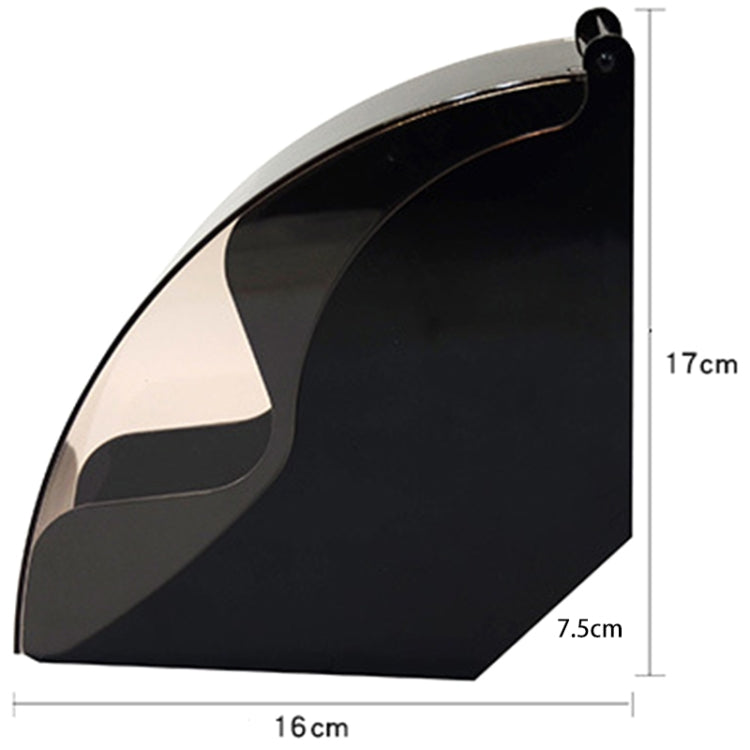 Filter Paper Holder Tapered Filter Paper Box Filtering Paper Storage Rack Stand Coffee Tools with Dust-Proof Cover