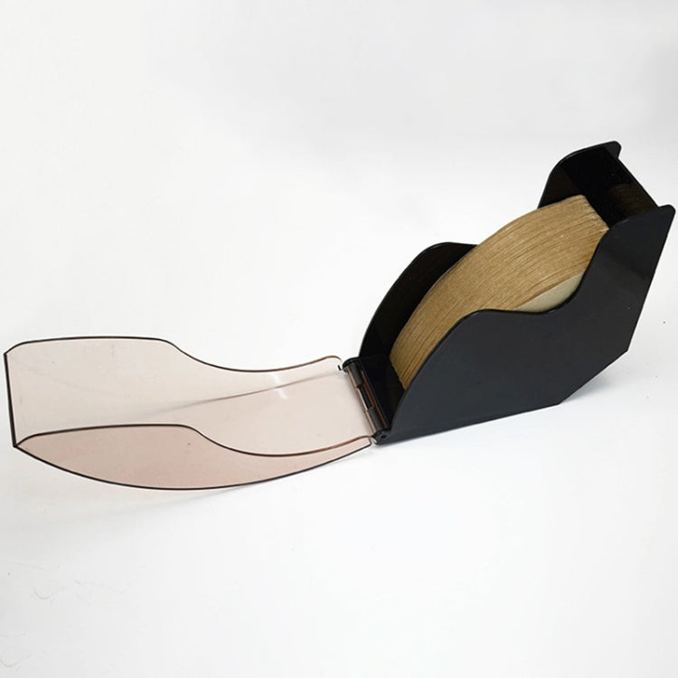 Filter Paper Holder Tapered Filter Paper Box Filtering Paper Storage Rack Stand Coffee Tools with Dust-Proof Cover